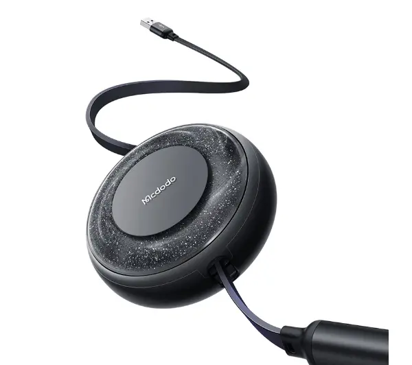 Mcdodo 3w1 USB-C do USB-C /Lightning/microUSB CA-3730 1,2m Czarny