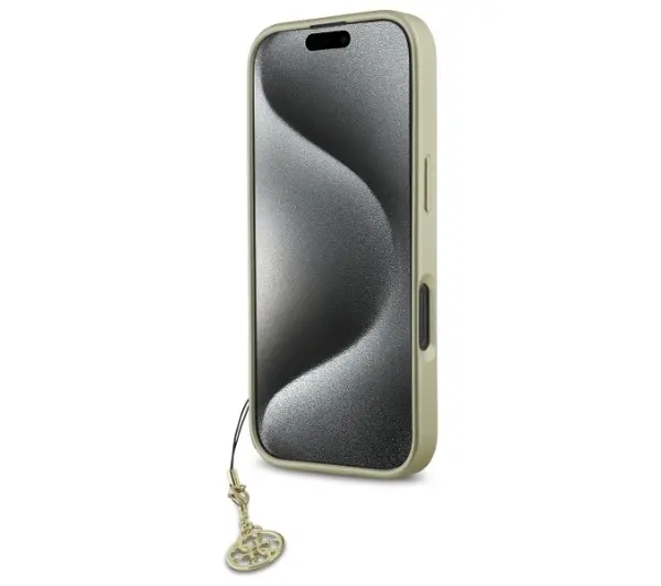 Guess 4G Charms Collection do iPhone 16 Pro Czarny