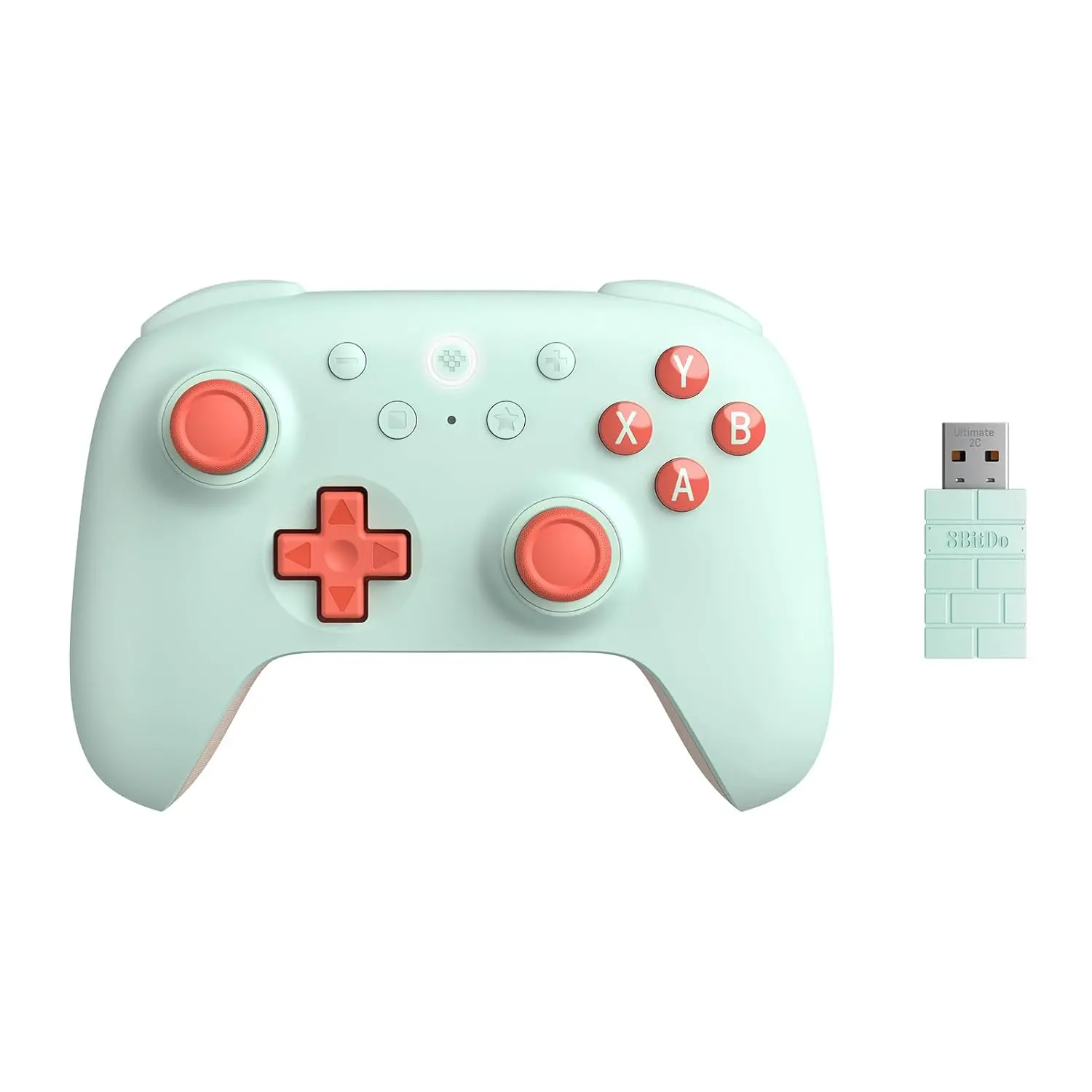 Pad 8BitDo Ultimate 2C Wireless Controller do PC, Android Bezprzewodowy Miętowy