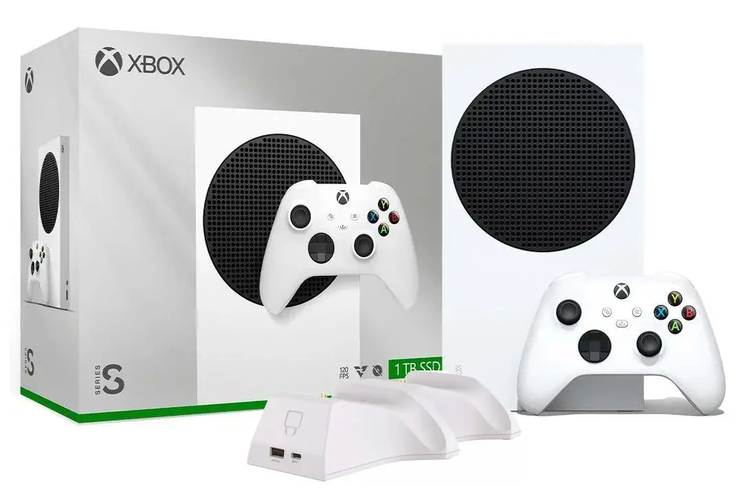 Konsola Xbox Series S 1TB Biały + Ładowarka Venom VS2871