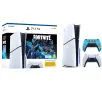 Konsola Sony PlayStation 5 Slim D Chassis (PS5) 1TB z napędem Fortnite Cobalt + Dodatkowy Pad Fortnite