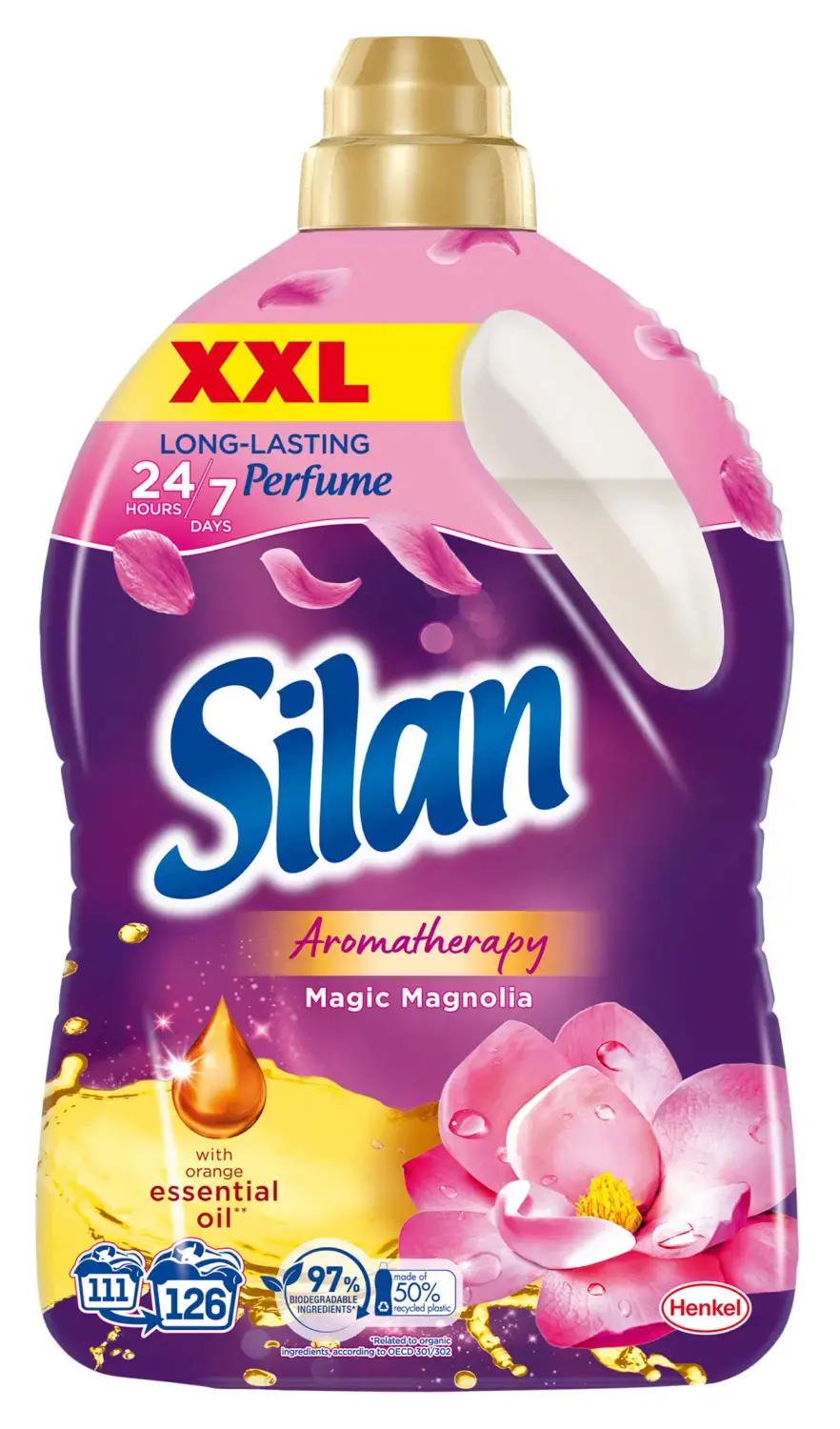 Płyn do płukania Silan Aromatherapy Magic Magnolia 126 prań 2,772l