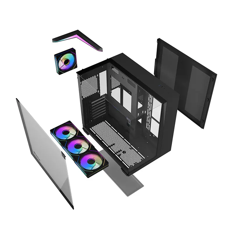 фото Корпус Darkflash TH285 RGB Black