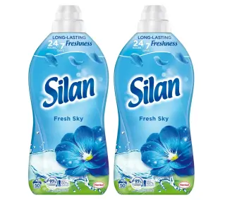 Silan Classic Fresh Sky 100 prań zestaw 2x1,1l