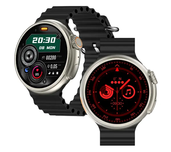 Yaxo OXNARD Titanium 51mm GPS Czarny