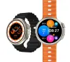 Smartwatch Yaxo OXNARD Titanium 51mm GPS Czarny