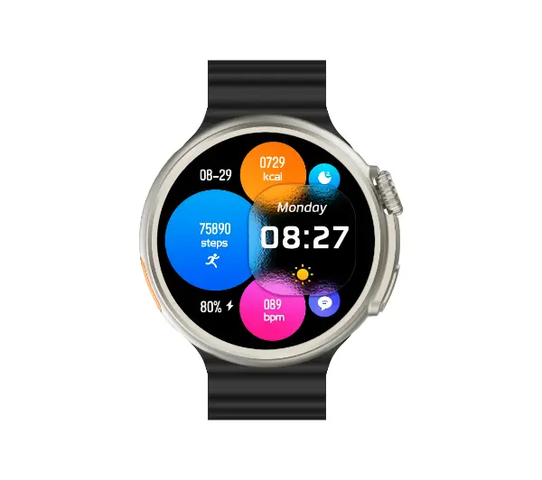 Yaxo OXNARD Titanium 51mm GPS Czarny