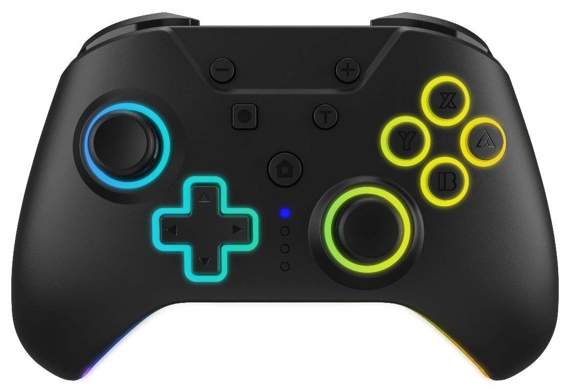 Pad Armor3 NuRival Light Up do Nintendo Switch Bezprzewodowy Czarny