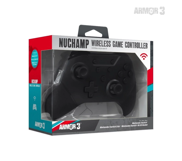 Armor3 NuChamp Wireless Game Controller do Nintendo Switch Bezprzewodowy Czarny