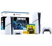 Konsola Sony PlayStation 5 Slim D Chassis (PS5) 1TB z napędem Fortnite Cobalt + Cyberpunk 2077