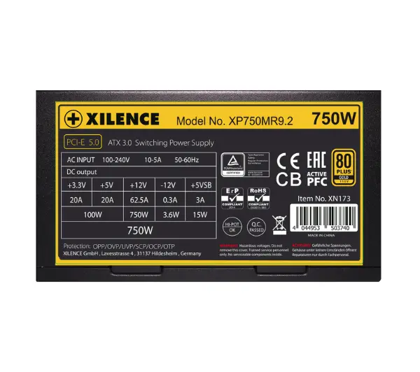 Xilence Performance X+ 750W 80+ Gold Czarny - Kup na Raty - RRSO 0%