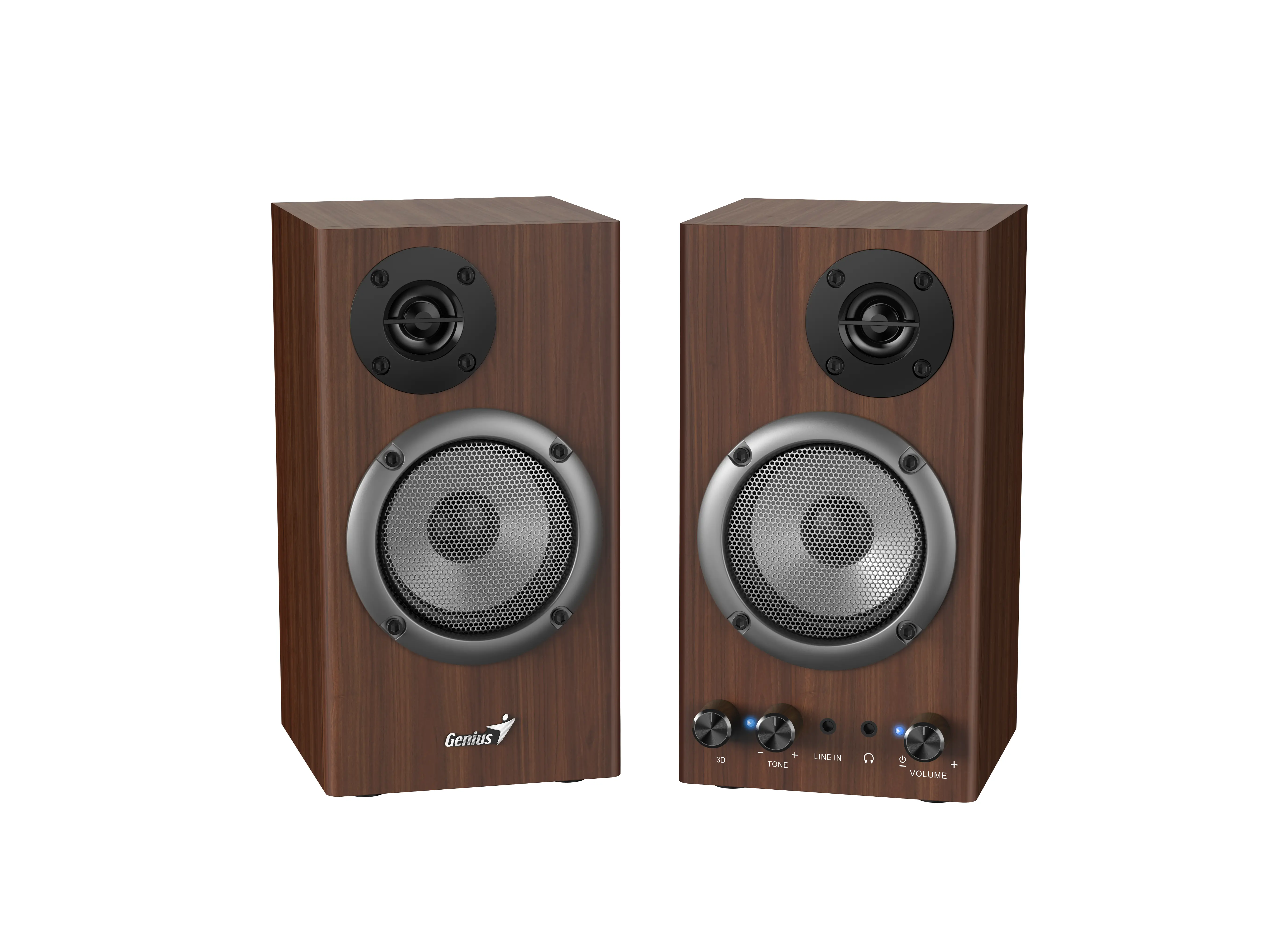 Głośniki Genius SP-HF 500B Brązowy