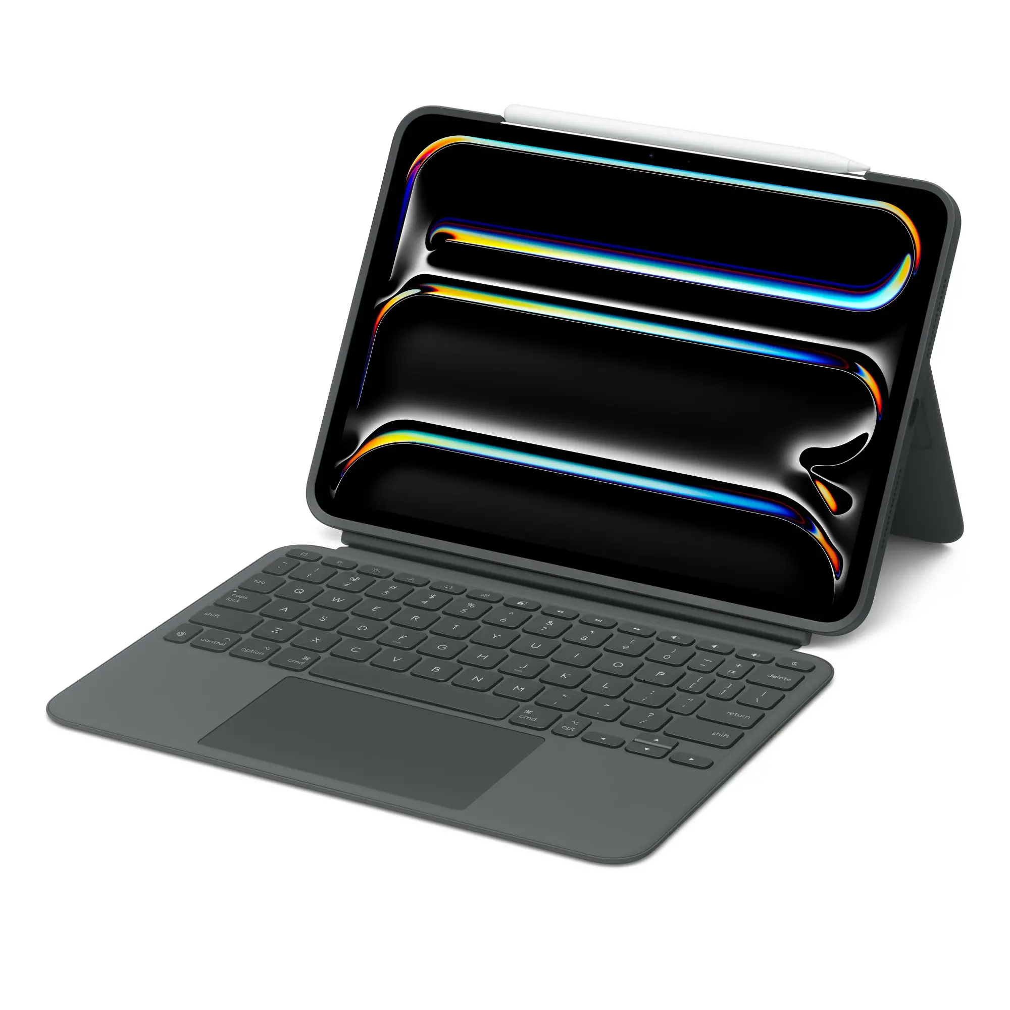 Etui na tablet Logitech Combo Touch z klawiaturą do iPad Pro 11 M4 2024 US Grafitowy