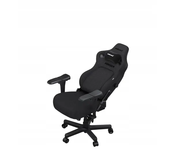 Anda Seat Kaiser 4 XL Gamingowy do 200kg Tkanina Lniana Ciemnoszary - Kup na Raty - RRSO 0%
