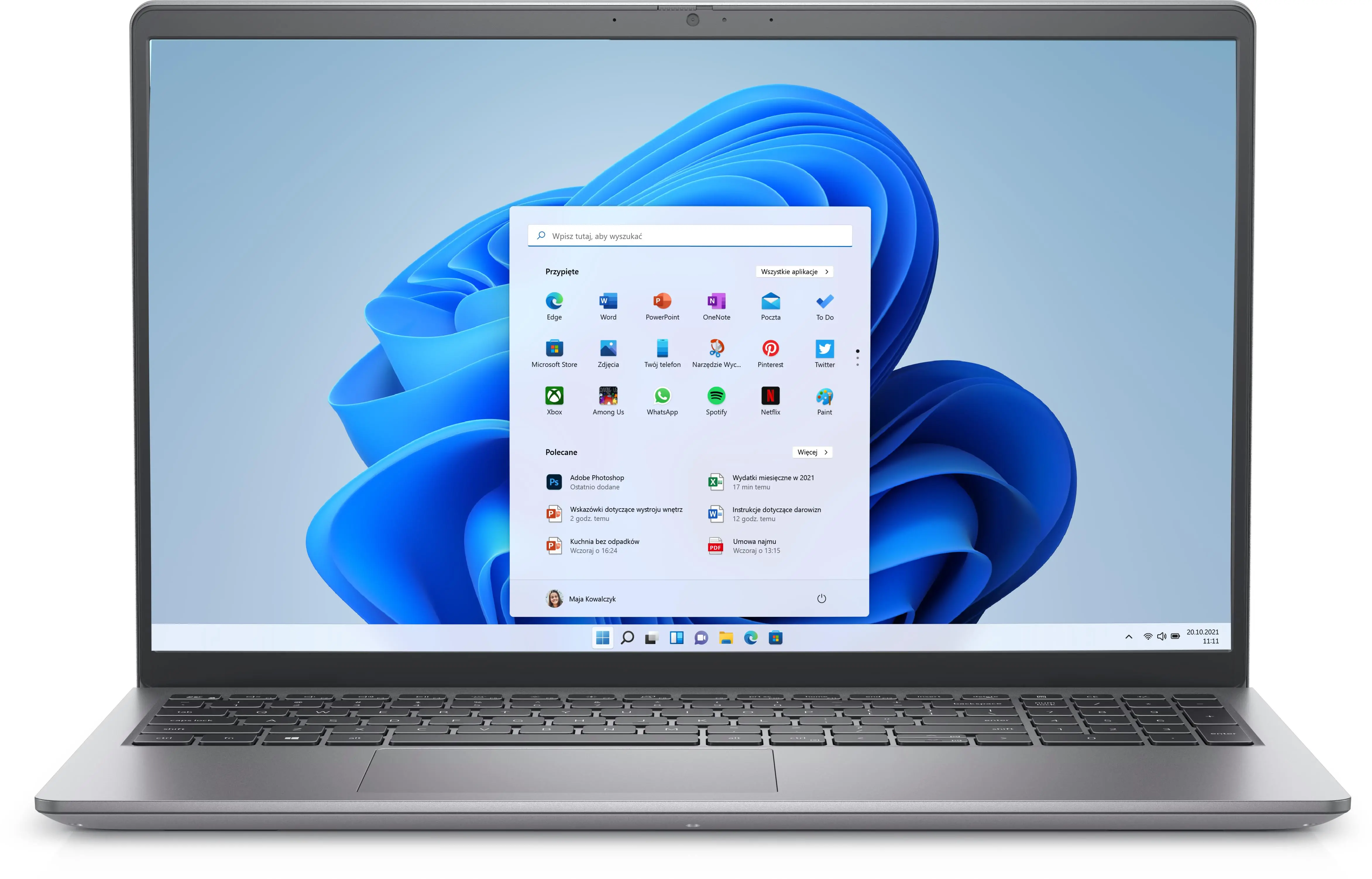 Laptop biznesowy Dell Vostro 3530 15,6" i7-1355U 16GB RAM 512GB Dysk SSD Win11 Pro Szary