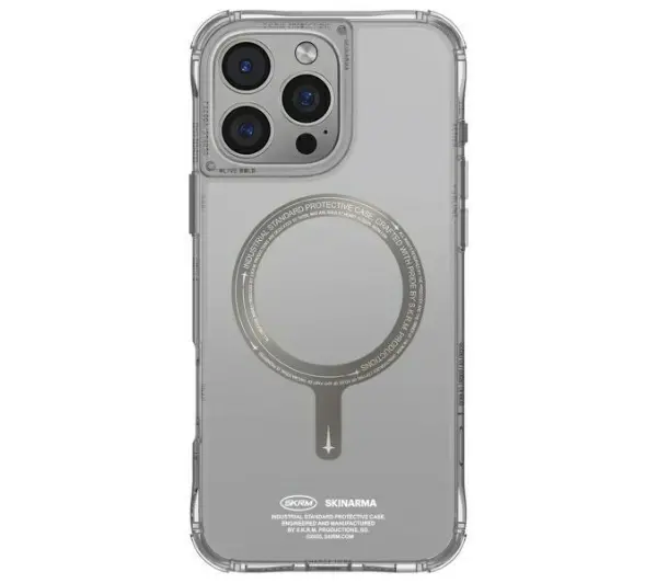 Skinarma Magnetic Charging do iPhone 16 Pro Tytanowy