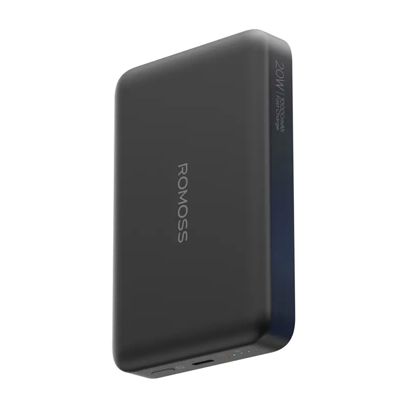 фото Зовнішній акумулятор (павербанк) Romoss WSC10 10000mAh 20W Black