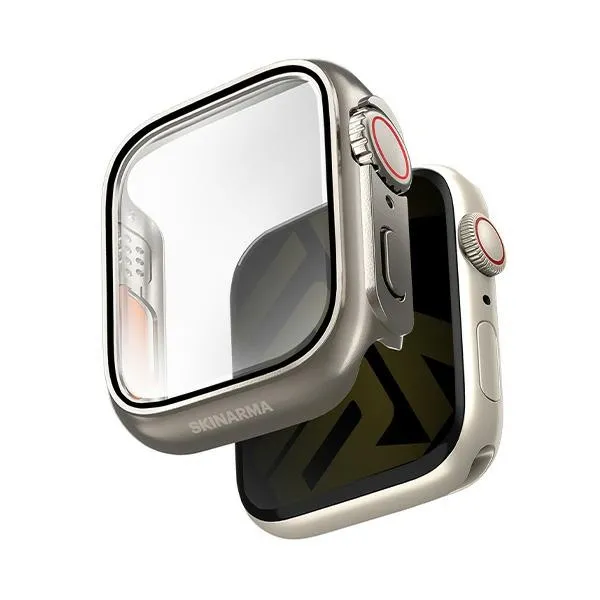 Etui Skinarma Gado Pro Apple Watch 44mm titanium