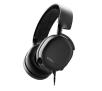 Słuchawki przewodowe z mikrofonem SteelSeries Arctis 3 2019 Nauszne Czarny