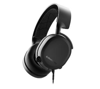Słuchawki przewodowe z mikrofonem SteelSeries Arctis 3 2019 Nauszne Czarny