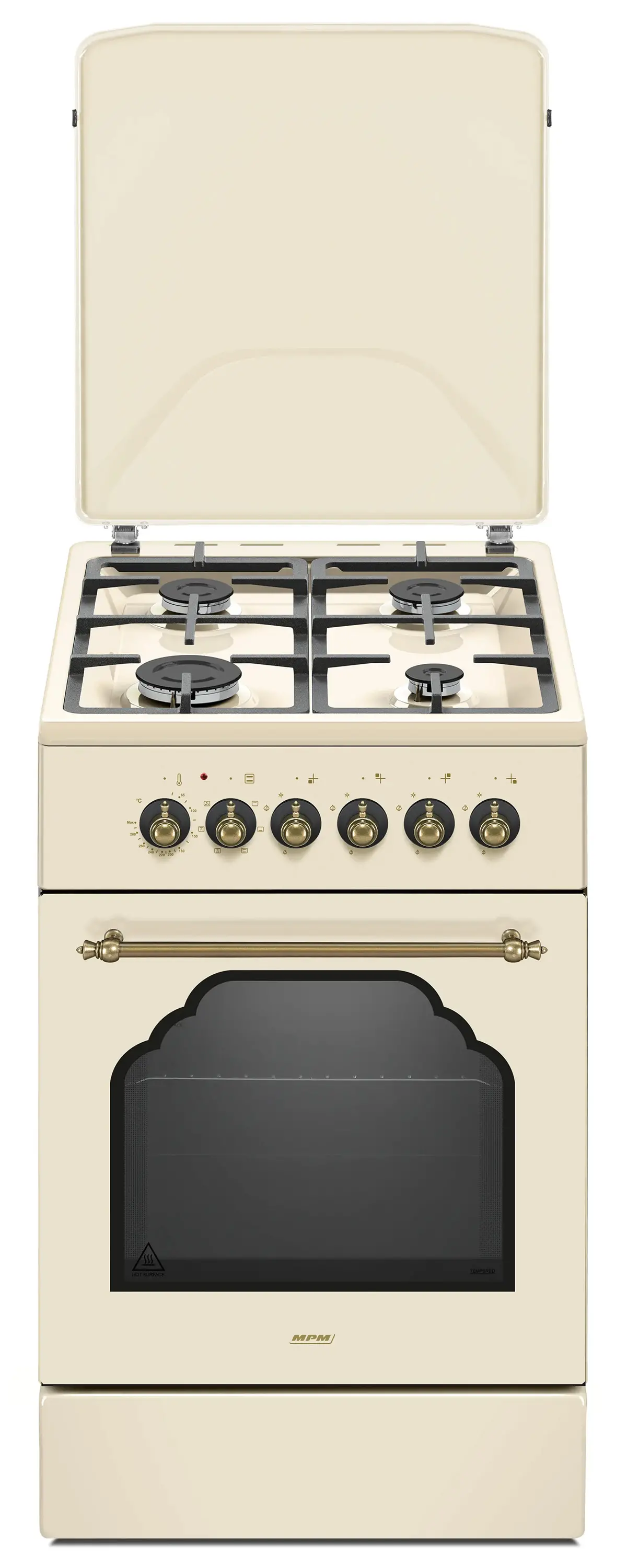 Kuchnia gazowo-elektryczna MPM 54-KRM-14 Termoobieg