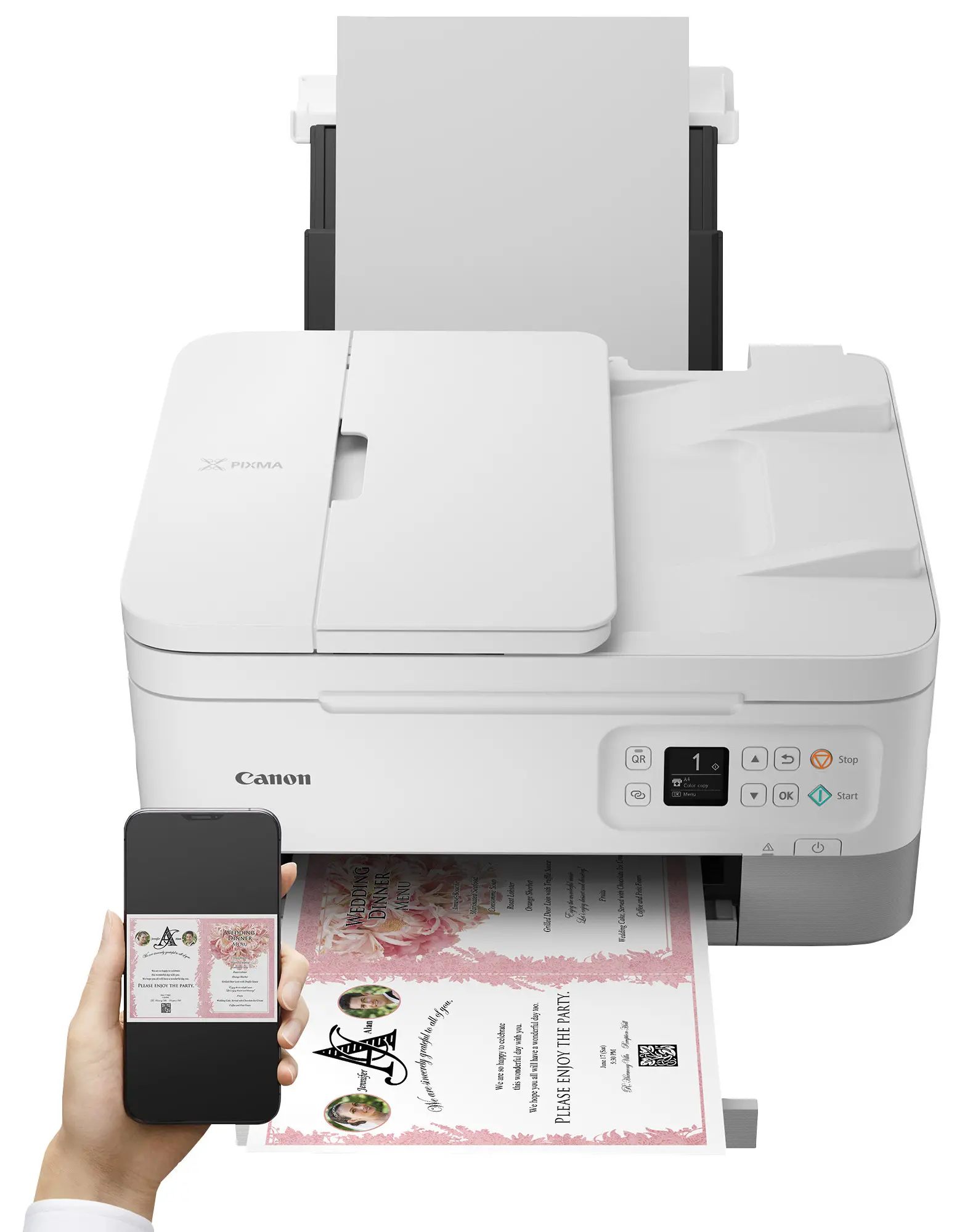 Urządzenie wielofunkcyjne Canon PIXMA TS7451I WH Wi-Fi Biały