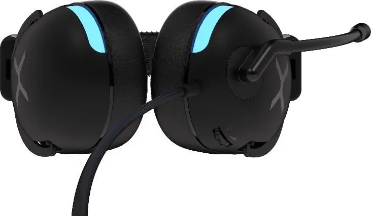 фото Навушники з мікрофоном Krux Crave RGB Black (KRXC015)