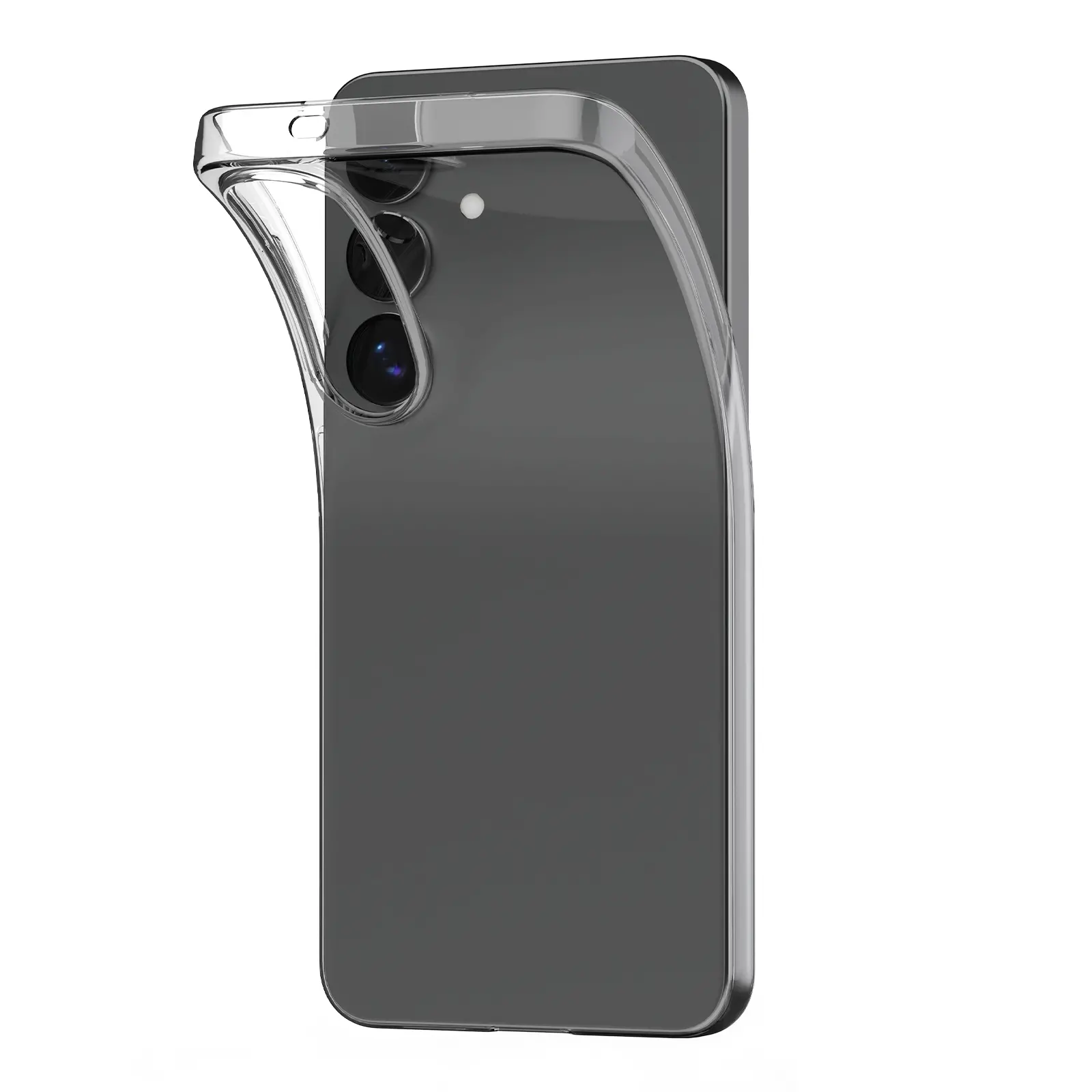 Etui Puro Cover 0.3 Nude do Galaxy S25 Plus Przezroczysty