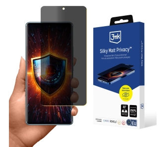 Folia ochronna 3mk Silky Matt Privacy do Redmi Note 14 Pro