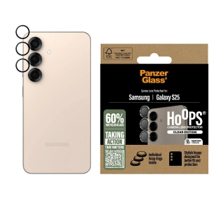 PanzerGlass Hoops Camera Lens Protector do Galaxy S25 Transparent