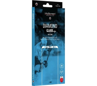 Szkło hartowane MyScreen Protector Diamond Glass Edge Full Glue do iPhone 16 Pro Czarny