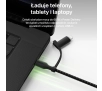 Kabel Belkin 2w1 USB-C do Lightning 60W 1,5m Czarny