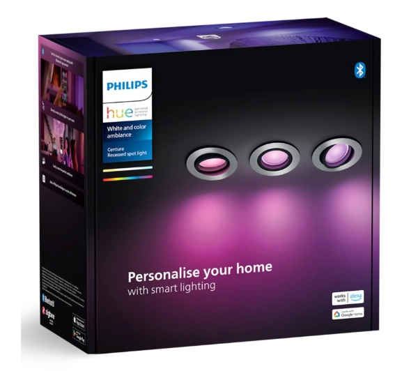Philips Hue White and Color Ambiance Centura 3szt. Srebrny - Kup na Raty - RRSO 0%