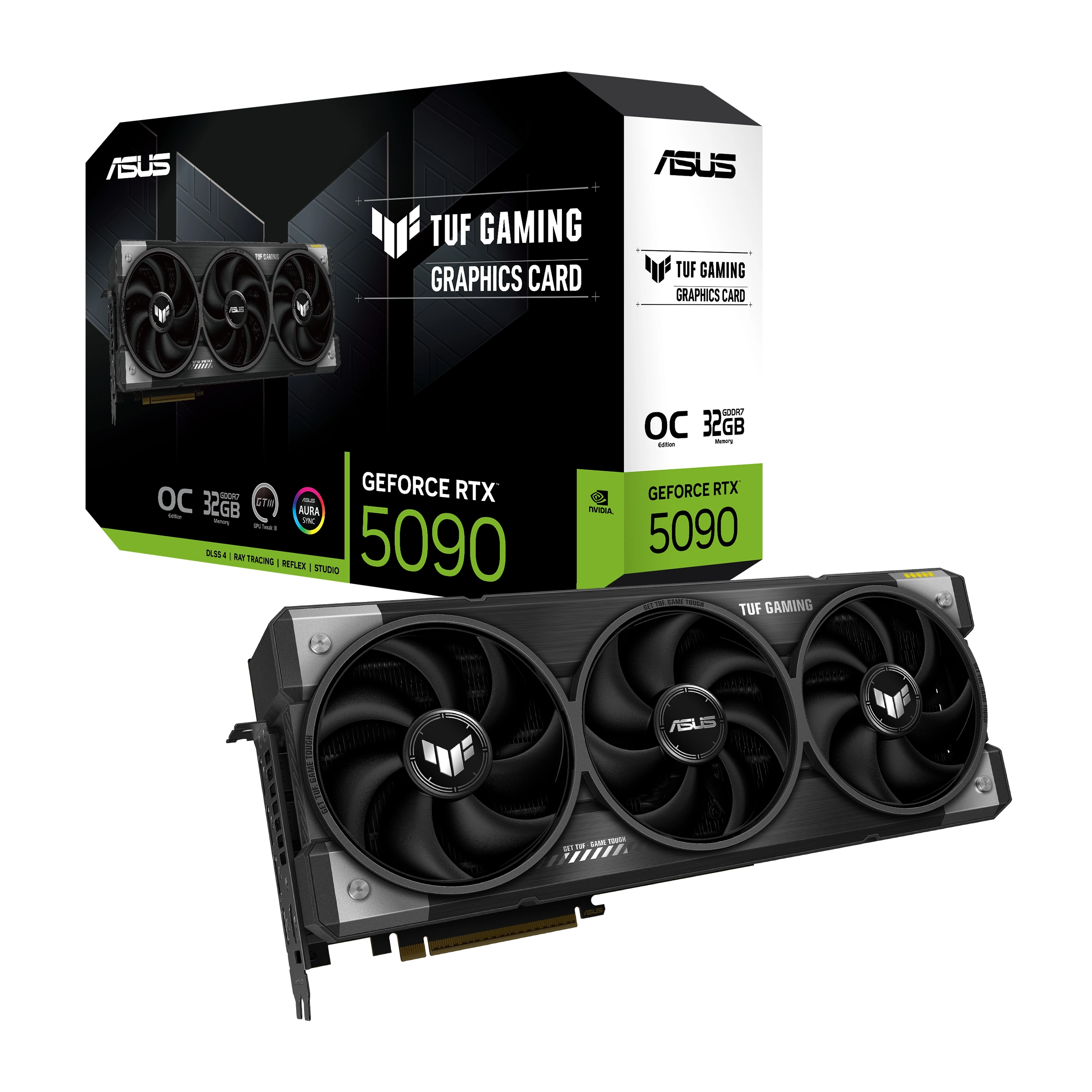 Karta graficzna ASUS TUF Gaming GeForce RTX 5090 OC Edition 32GB GDDR7 512bit DLSS 4