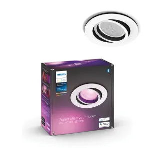 Oświetlenie punktowe Philips Hue White and Color Ambiance Centura 1szt. Biały
