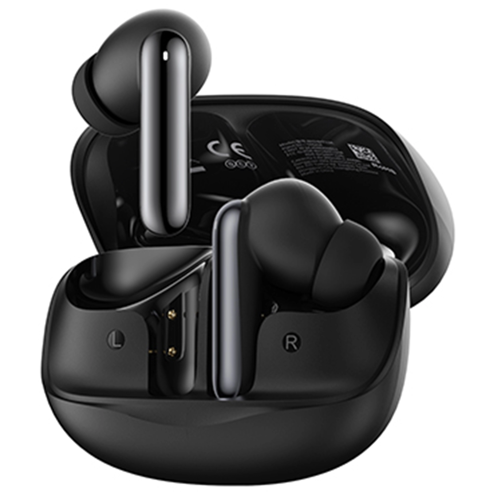 Słuchawki bezprzewodowe QCY MeloBuds N50 (HT12) Dokanałowe Bluetooth 5.4 Czarny