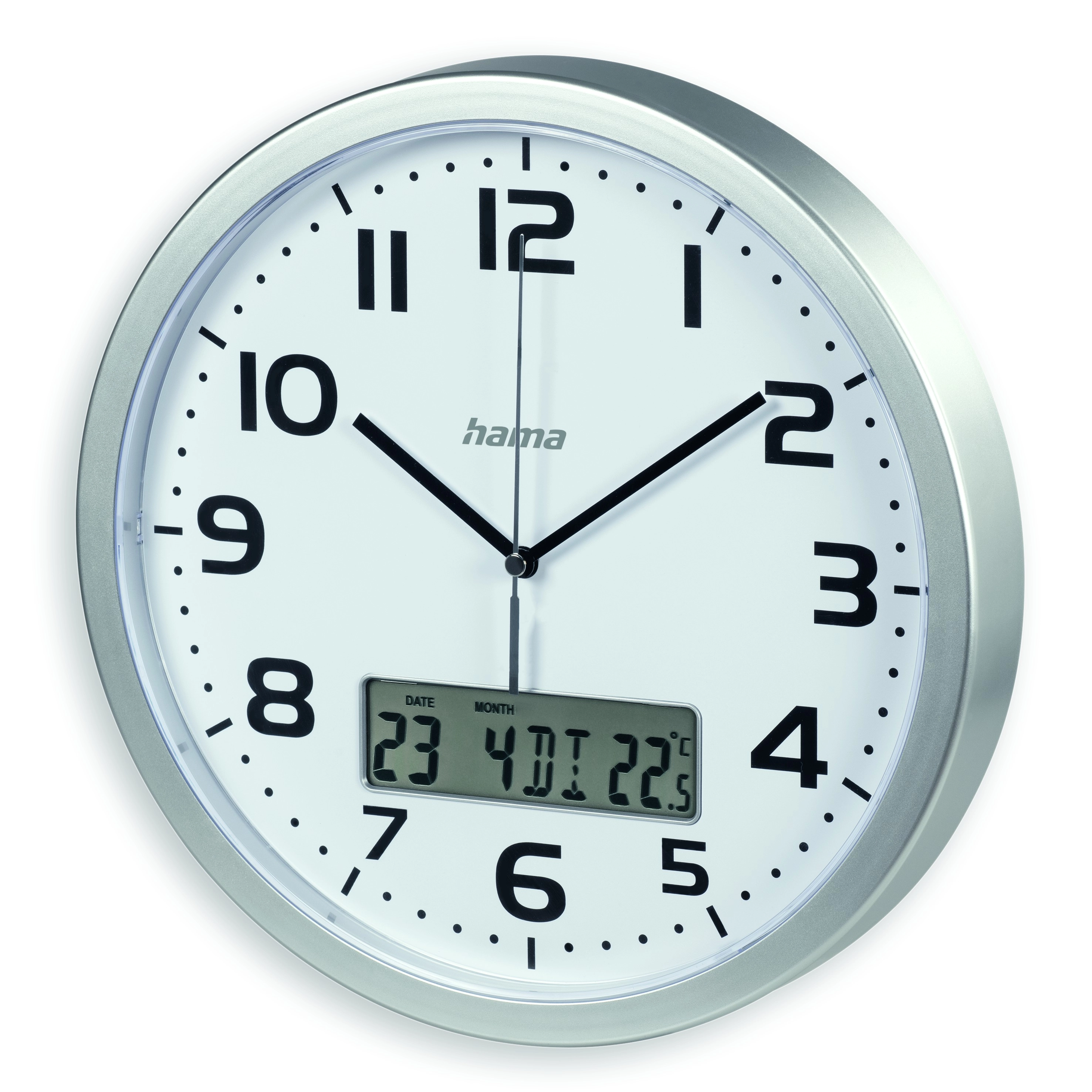 Zegar z termometrem Hama Moorea 185878