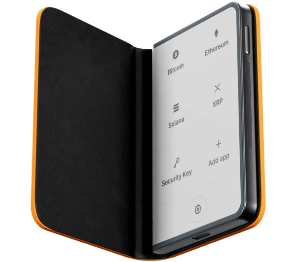 Ledger Magnetic Shell na portfel Stax Pomarańczowy