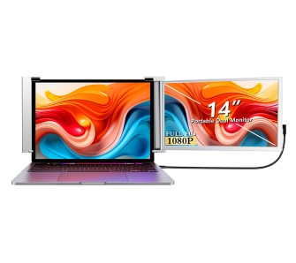 Monitor Extralink Smart Life S14 1-Screen 14" Full HD IPS 60Hz do laptopa 14" do 17"