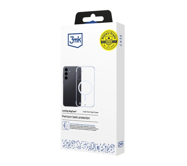 3mk Just20g Case do Galaxy S24 Przezroczysty