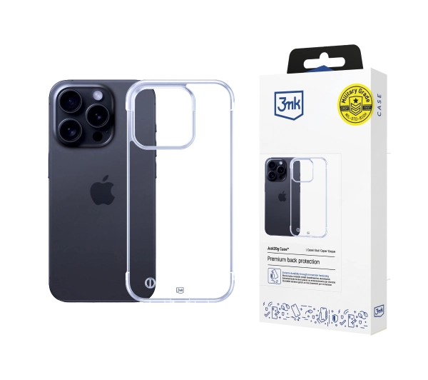 3mk Just20g Clear Case do iPhone 14 Pro Przezroczysty