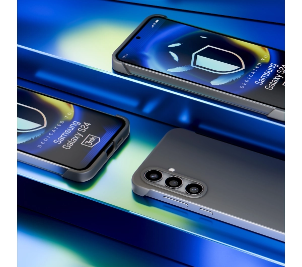 3mk Just20g Clear Case do Galaxy S24 Czarny