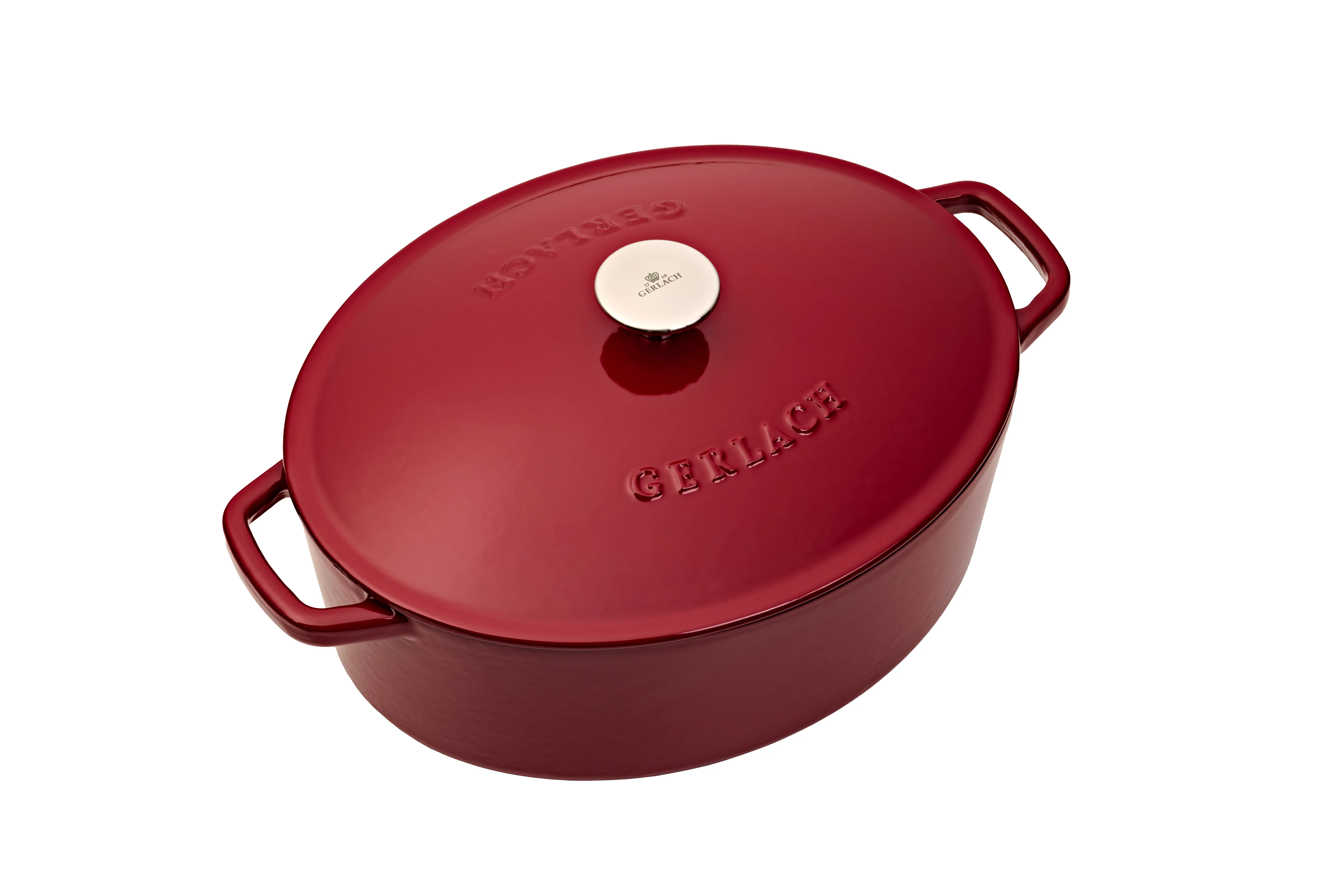 Brytfanna Gerlach Natur Iron Indukcja Żeliwo 5,5l Bordowy