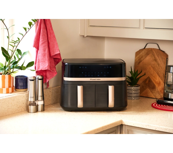 Russell Hobbs Satis Fry DualBaske 27680-56 2800W 9l - Kup na Raty - RRSO 0%