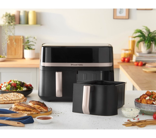 Russell Hobbs Satis Fry DualBaske 27680-56 2800W 9l - Kup na Raty - RRSO 0%