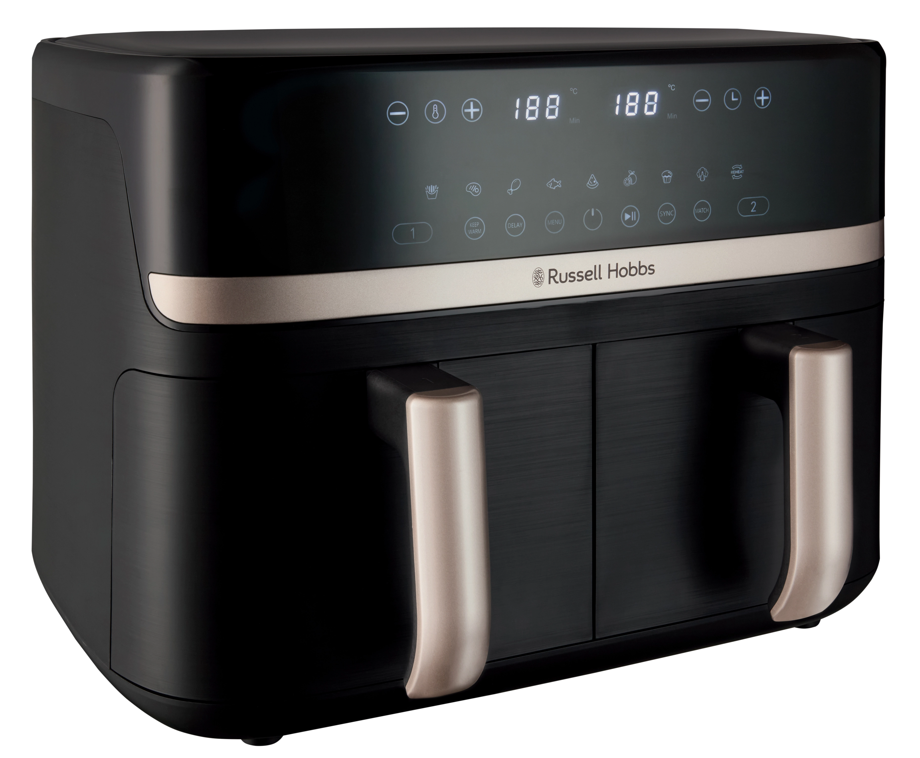 Air fryer Russell Hobbs Satis Fry DualBaske 27680-56 2800W 9l