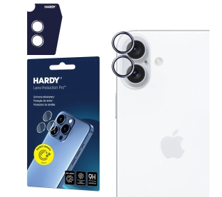 3mk HARDY Lens Protection Pro Blue do iPhone 16 / 16 Plus