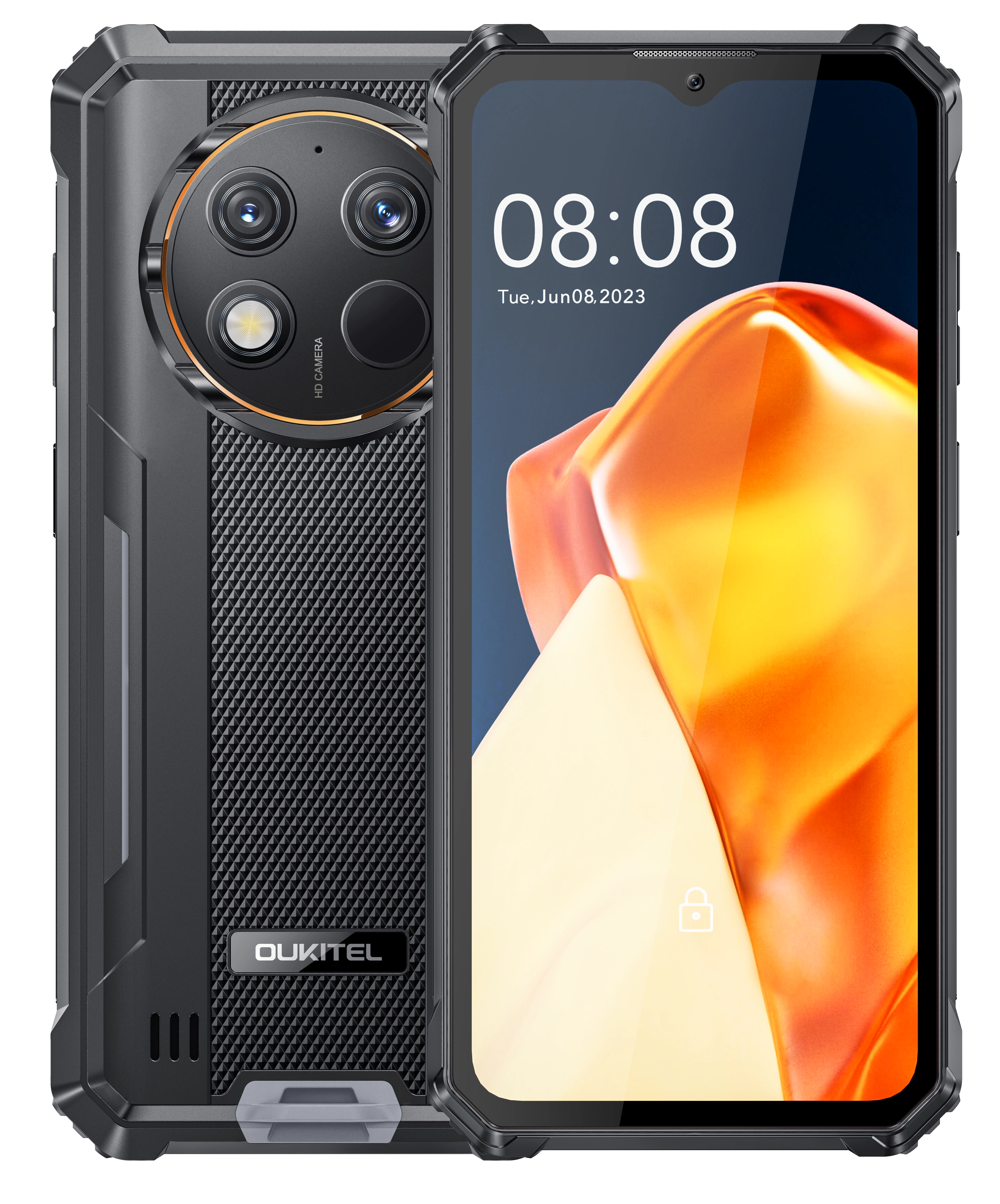 Smartfon Oukitel WP28S 4/128GB 6,52" 13Mpix Czarny