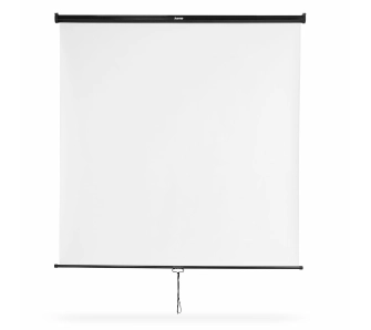 Ekran ręczny Hama 21576 Roller 175x175cm Biały