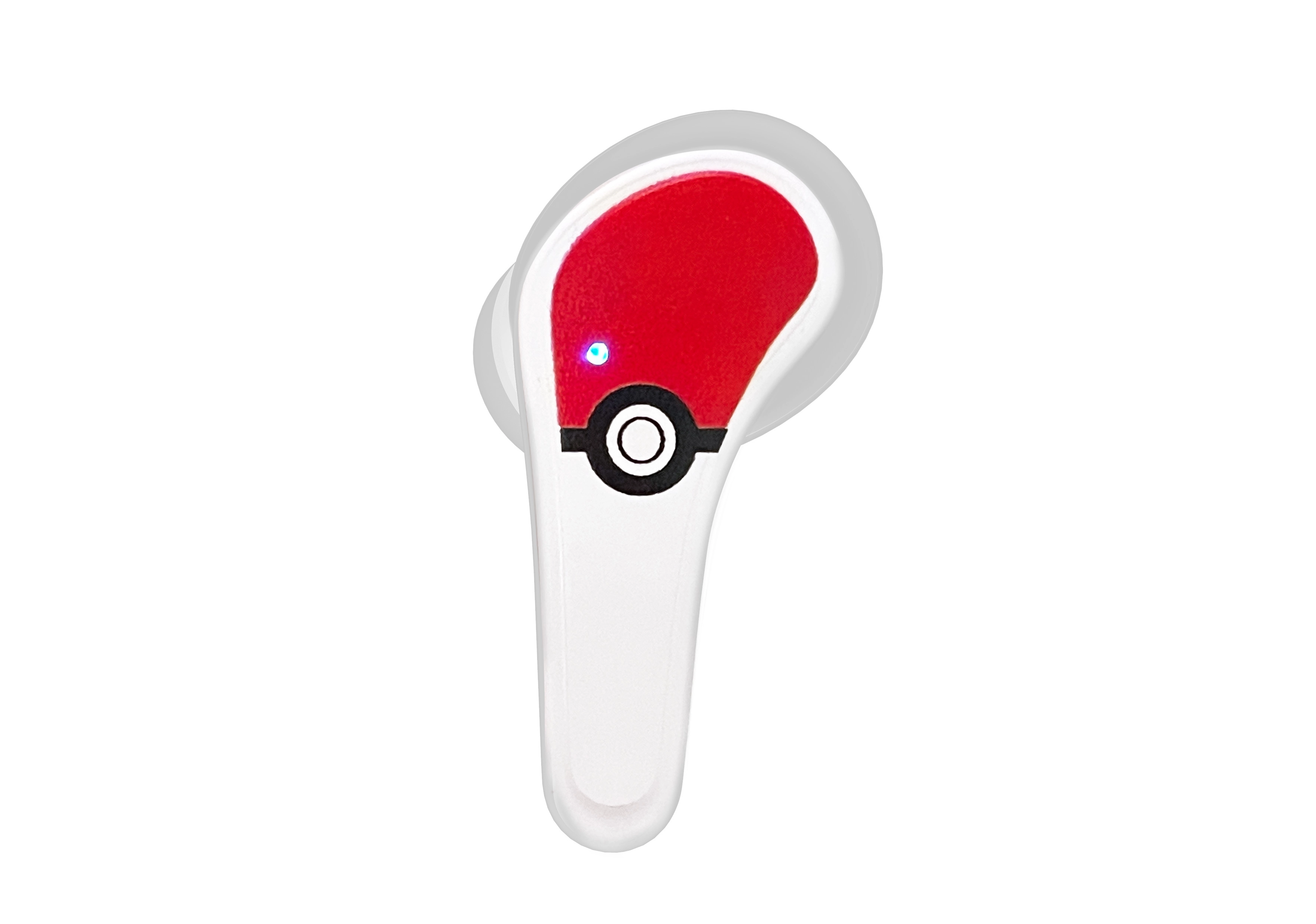 Słuchawki bezprzewodowe OTL Technologies Pokémon Poké Ball TWS Earphones Dla Dzieci Dokanałowe Bluetooth 5.3 Biało-czerwony